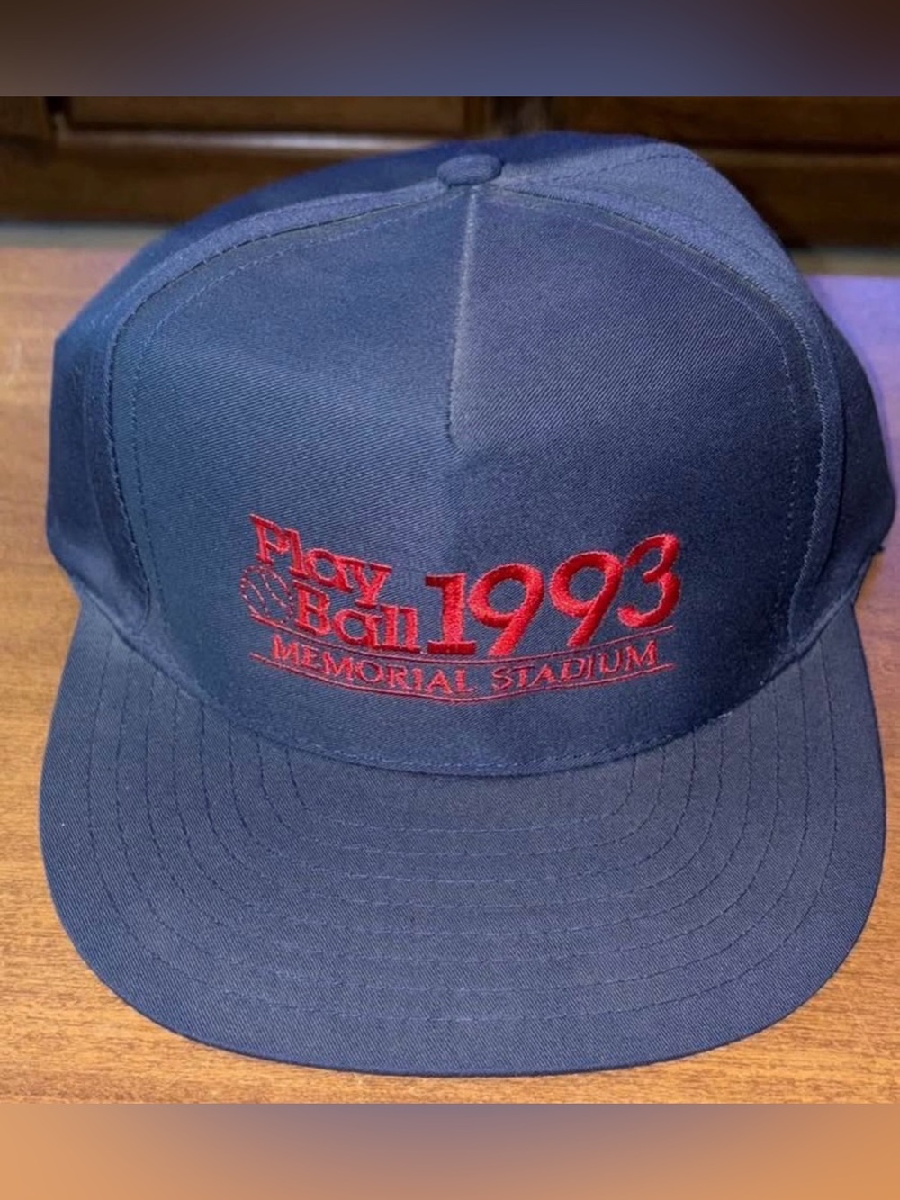 Vintage 1993 Fort Wayne Wizards “Play Ball” Memorial Stadium FlatBill Adjustable